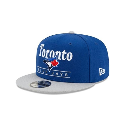 Toronto Blue Jays Gorra | New Era MLB Two Tone Retro 9fifty Snapback Cap Mexico - Azules